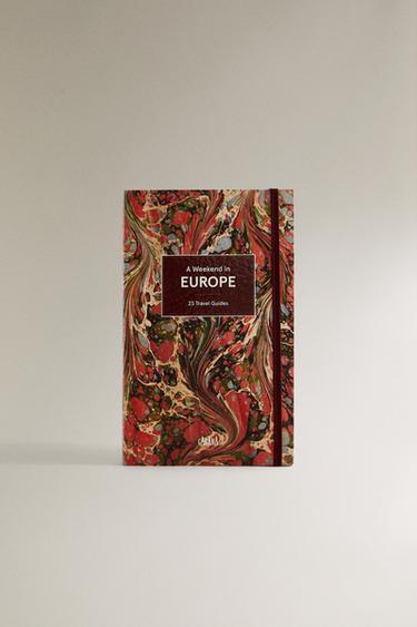 A WEEKEND IN EUROPE - CABANA TRAVEL GUIDE BOOK - Salmon by Zara - Image 0