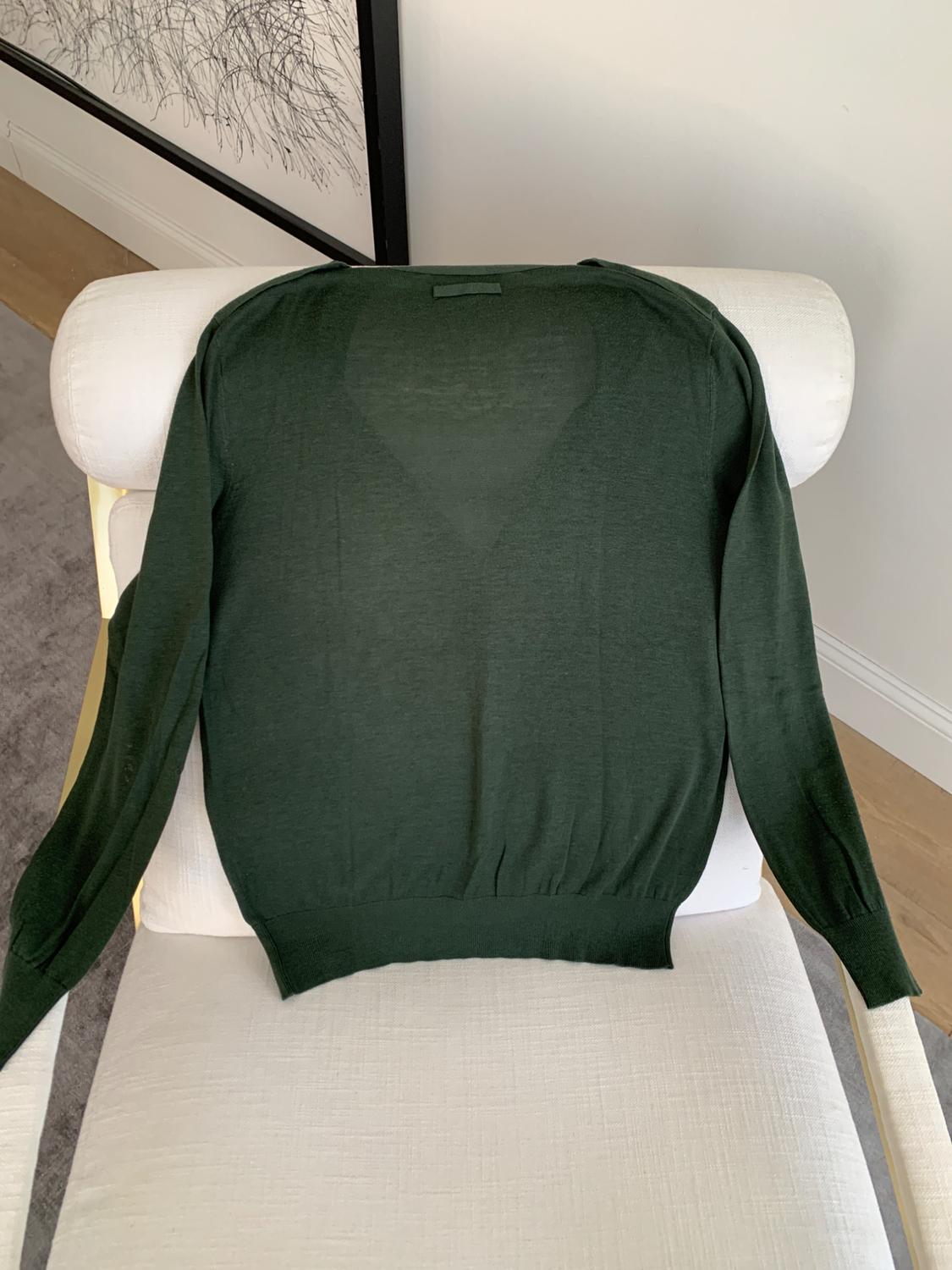 GREEN CARDIGAN - Image 2