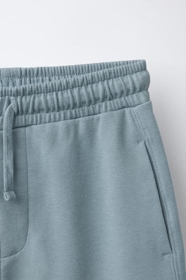 ENSEMBLE T-SHIRT ET BERMUDA INTERLOCK - Bleu délavé de Zara - Image 6