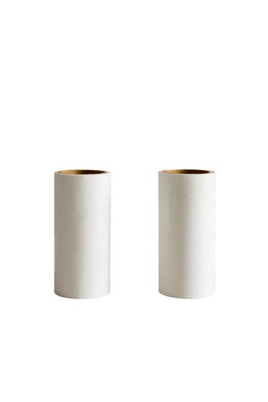 SAMOLEPICÍ NÁPLŇ DO VÁLEČKU NA ODĚVY (BALENÍ 2 KS) - Světle béžová od Zara