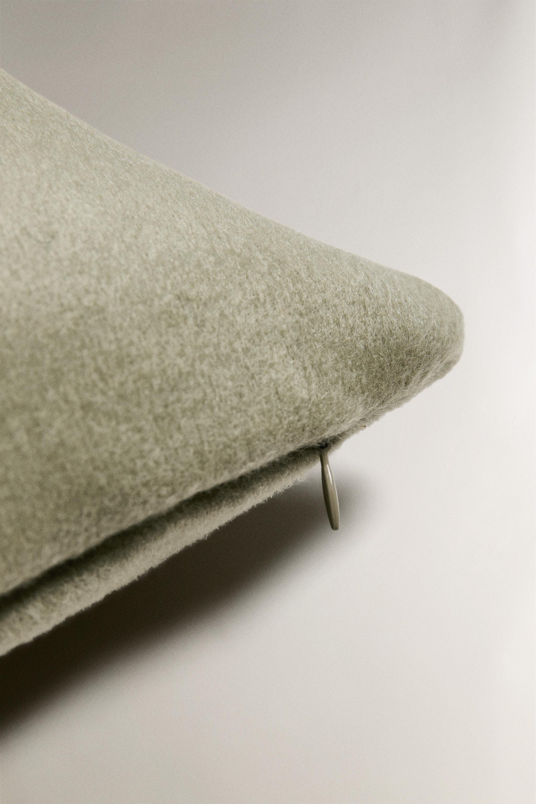 WOOL THROW PILLOW COVER
