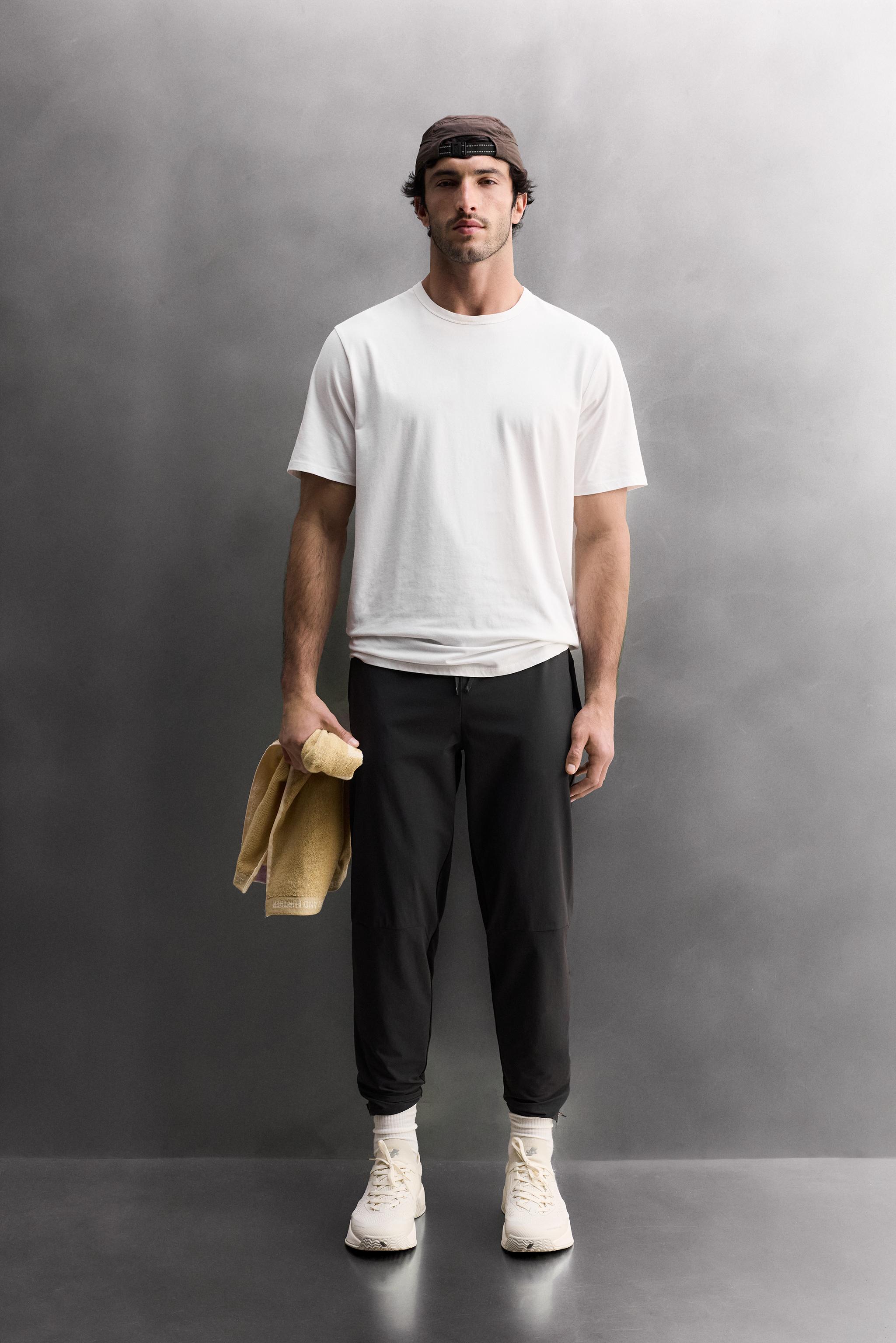 T-SHIRT TECHNIQUE MÉLANGE DE COTON