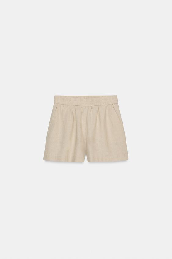 LINEN SHORTS from Zara - $39.90
