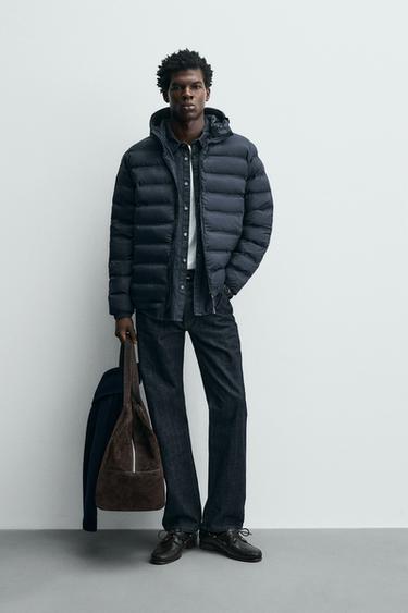 CAZADORA ACOLCHADA LIGERA WATER REPELLENT - Marino oscuro de Zara - Imagen 0