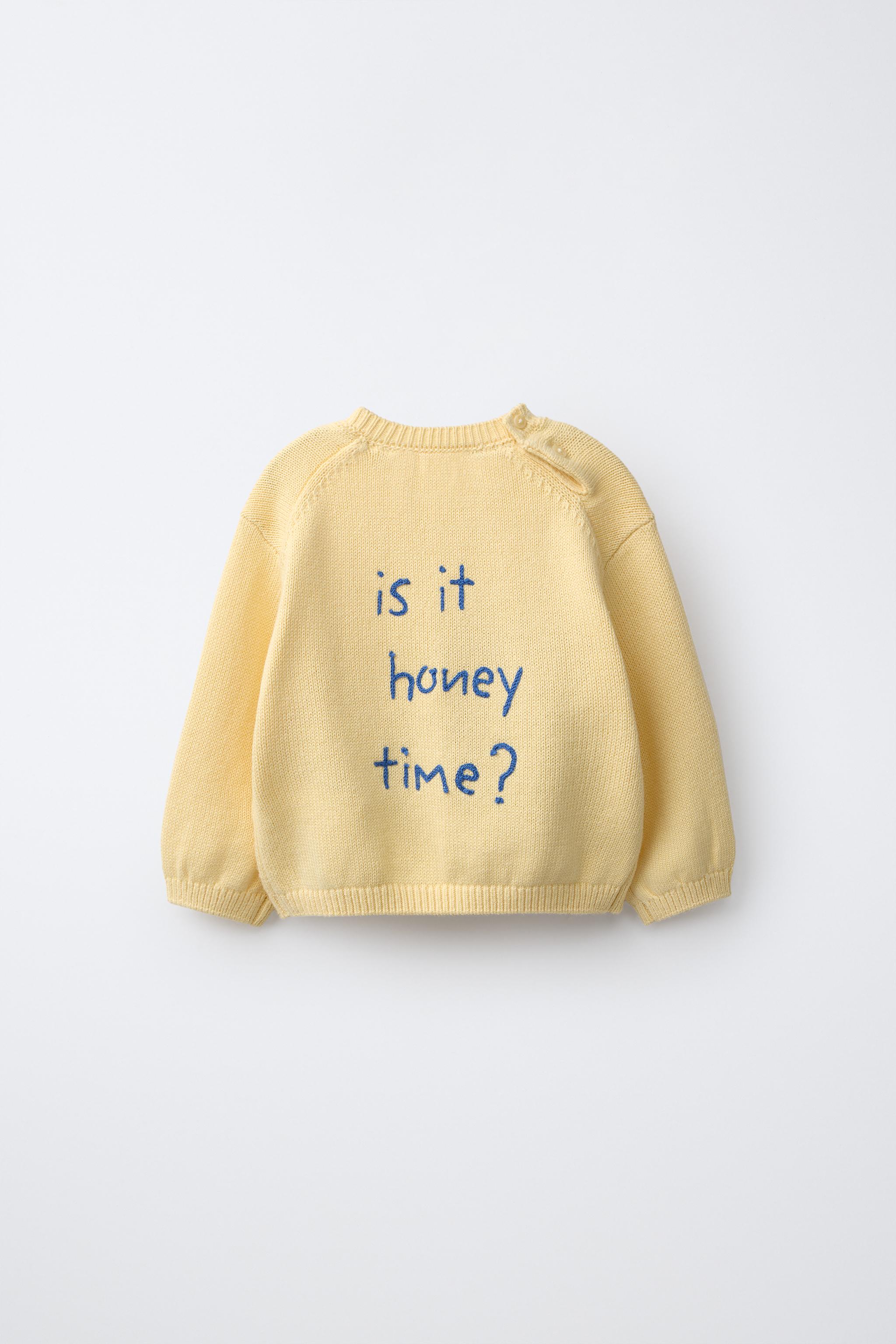 Детские свитеры Zara WINNIE THE POOH © DISNEY EMBROIDERED JUMPER — фото 2