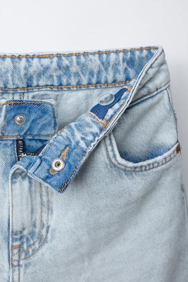 CARPENTER DENIM BERMUDA SHORTS - Light blue by Zara - Image 2