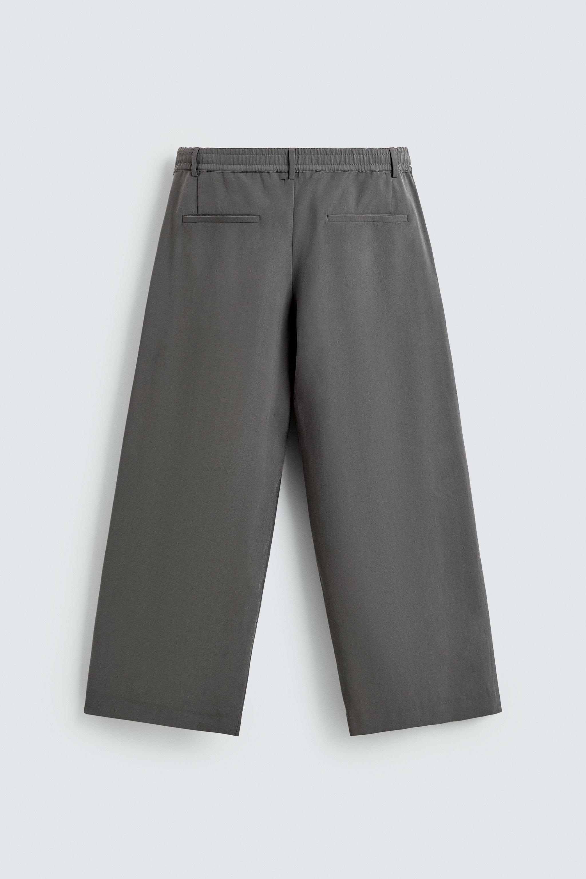 PANTALON FLUIDE À PLIS