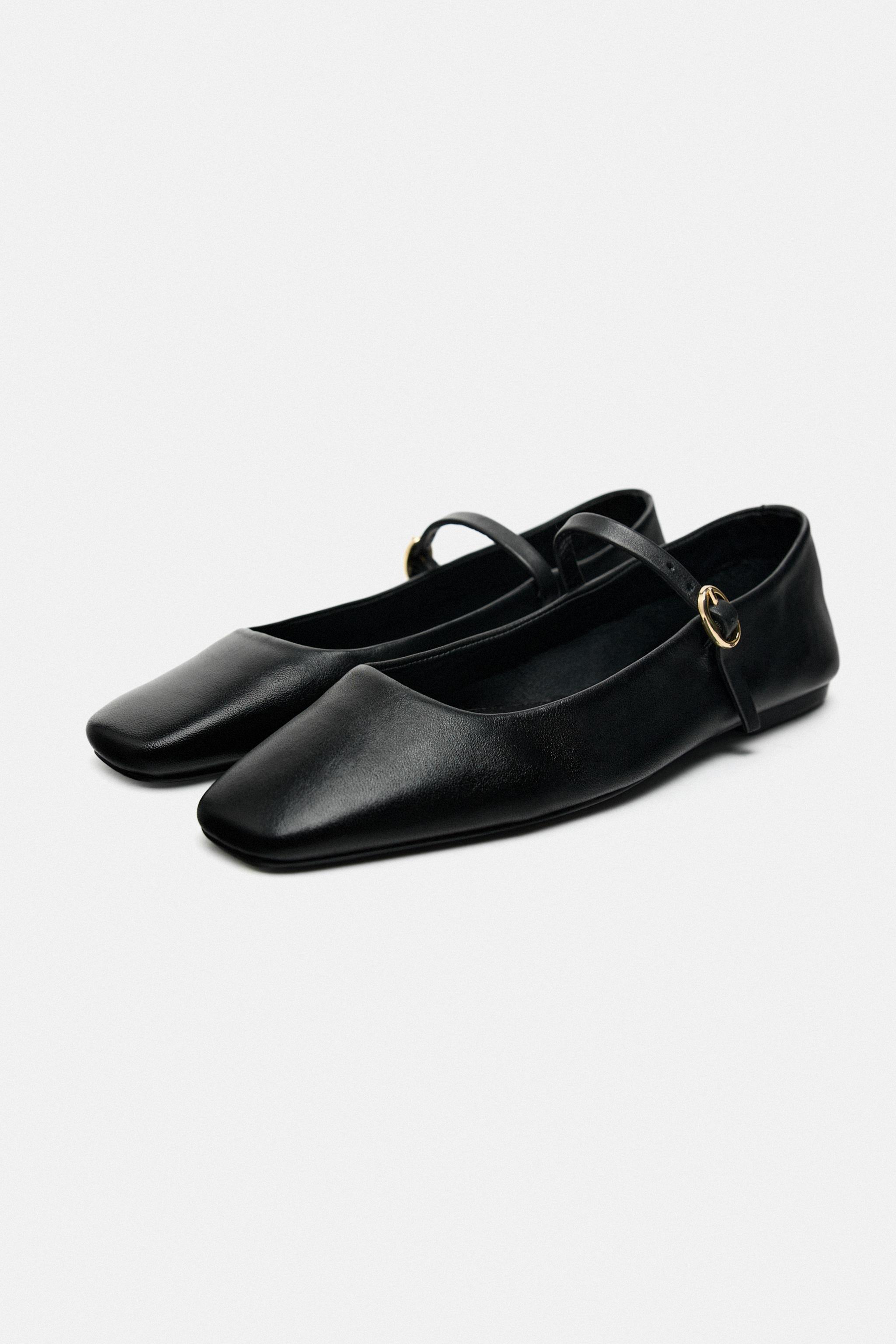 Zara store bow flats