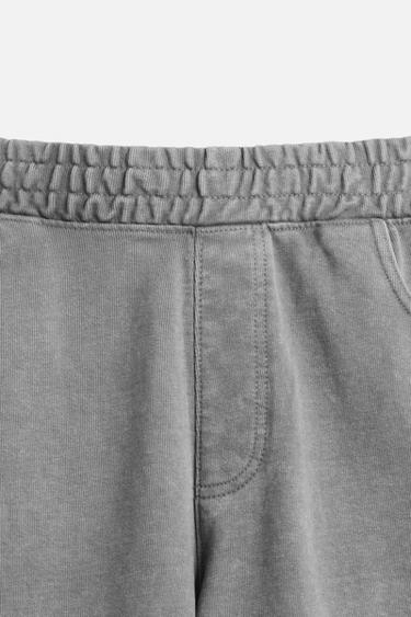 BERMUDA JOGGER BAGGY FIT - Light grey by Zara - Image 8