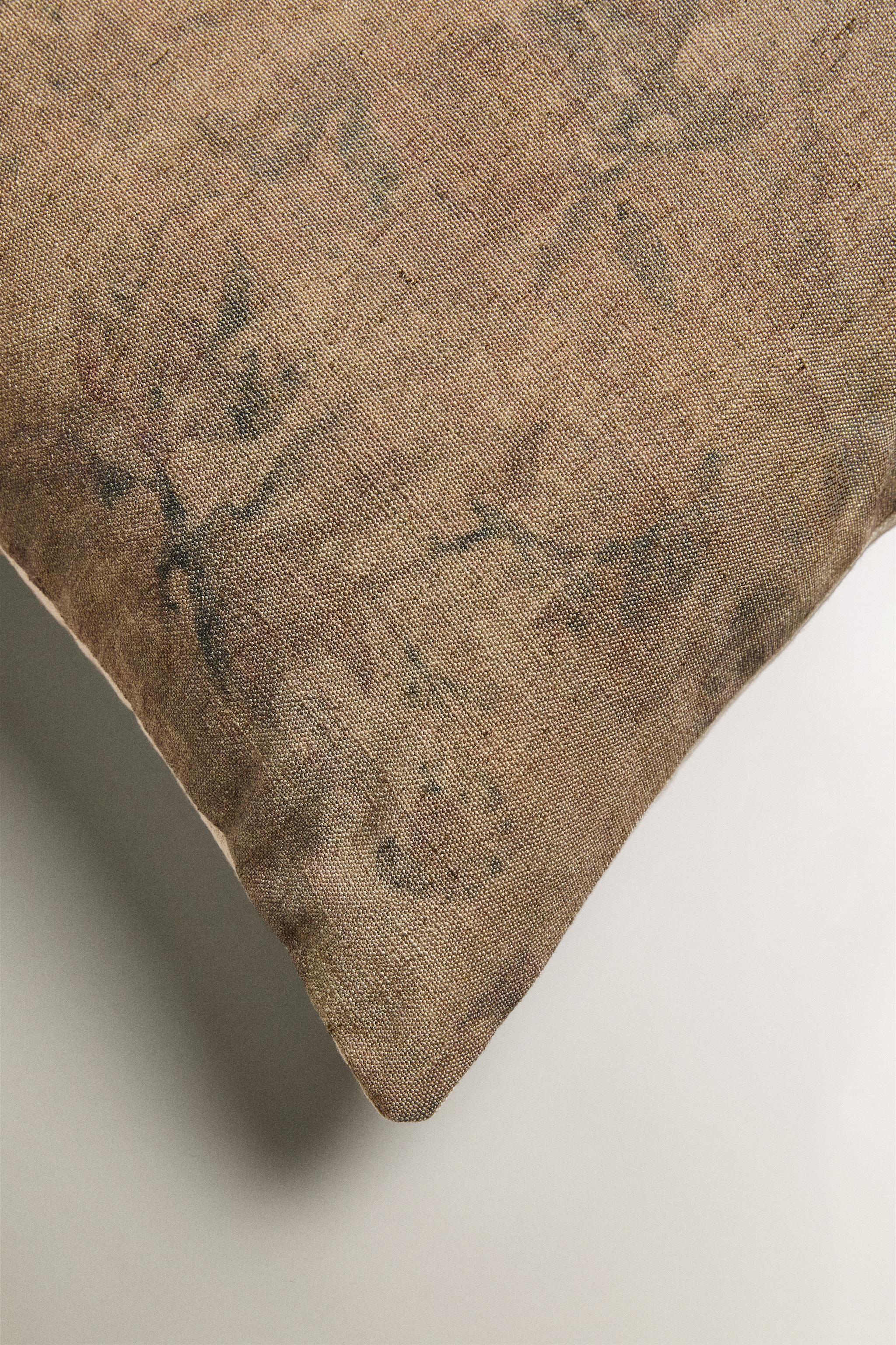 HOUSSE DE COUSSIN FLEURS