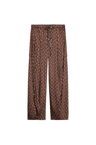 ZW COLLECTION PAISLEY PYJAMA TROUSERS