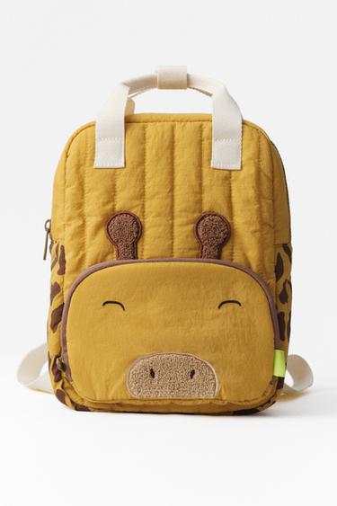 MOCHILA JIRAFA - Amarillo Mostaza de Zara