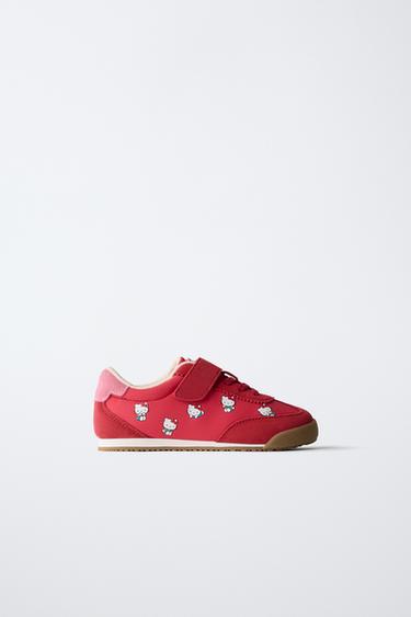 HELLO KITTY © SANRIO TRAINERS - Red by Zara - Image 0