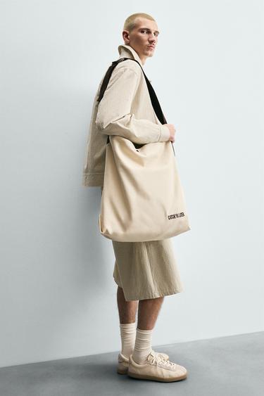 CANVAS BAG - Bone White by Zara - Image 0