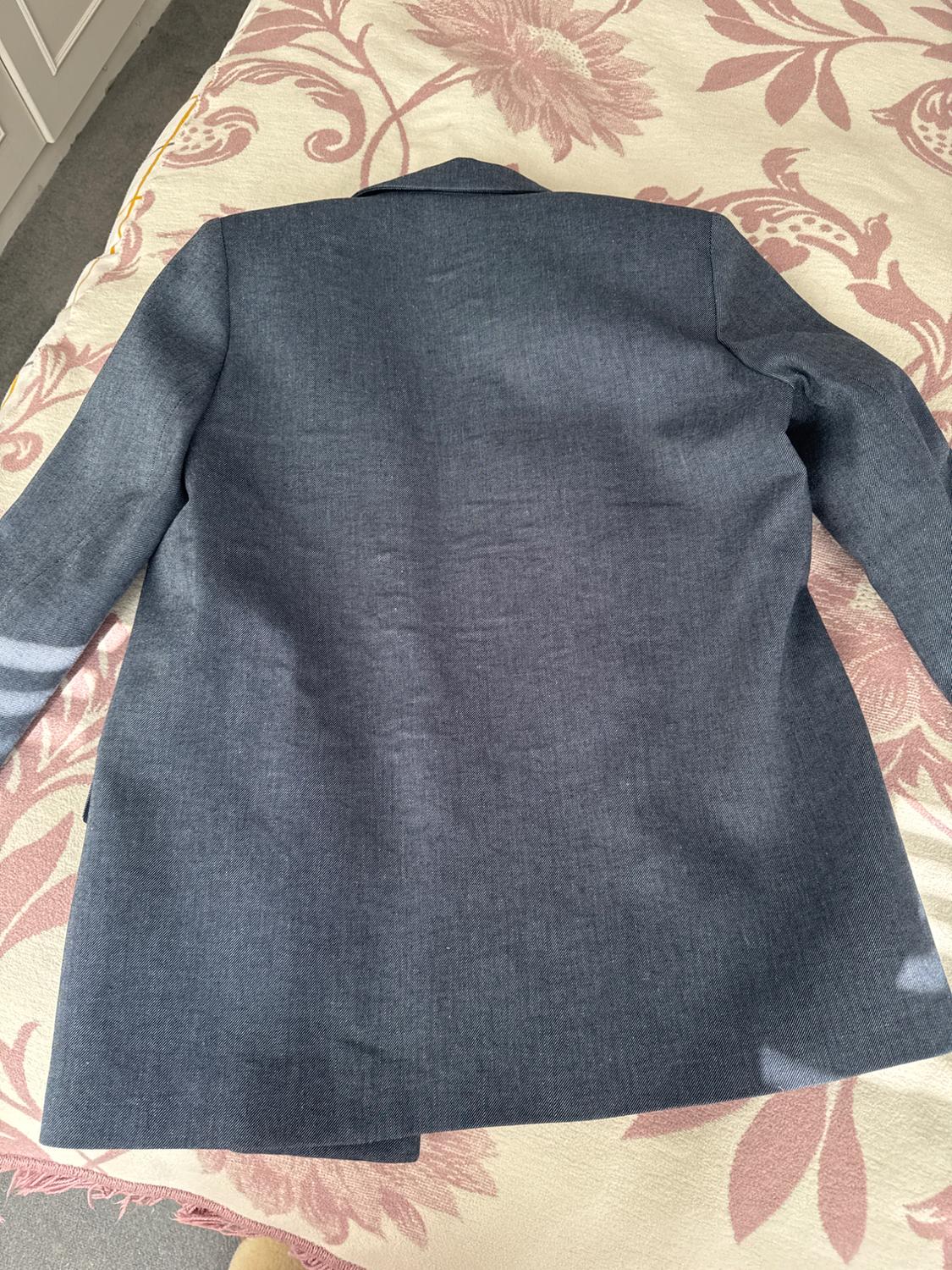 STRAIGHT BLAZER WITH PADDED SHOULDERS - Image 2