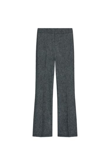 FLARED LEGGINGS - Grey marl by Zara
