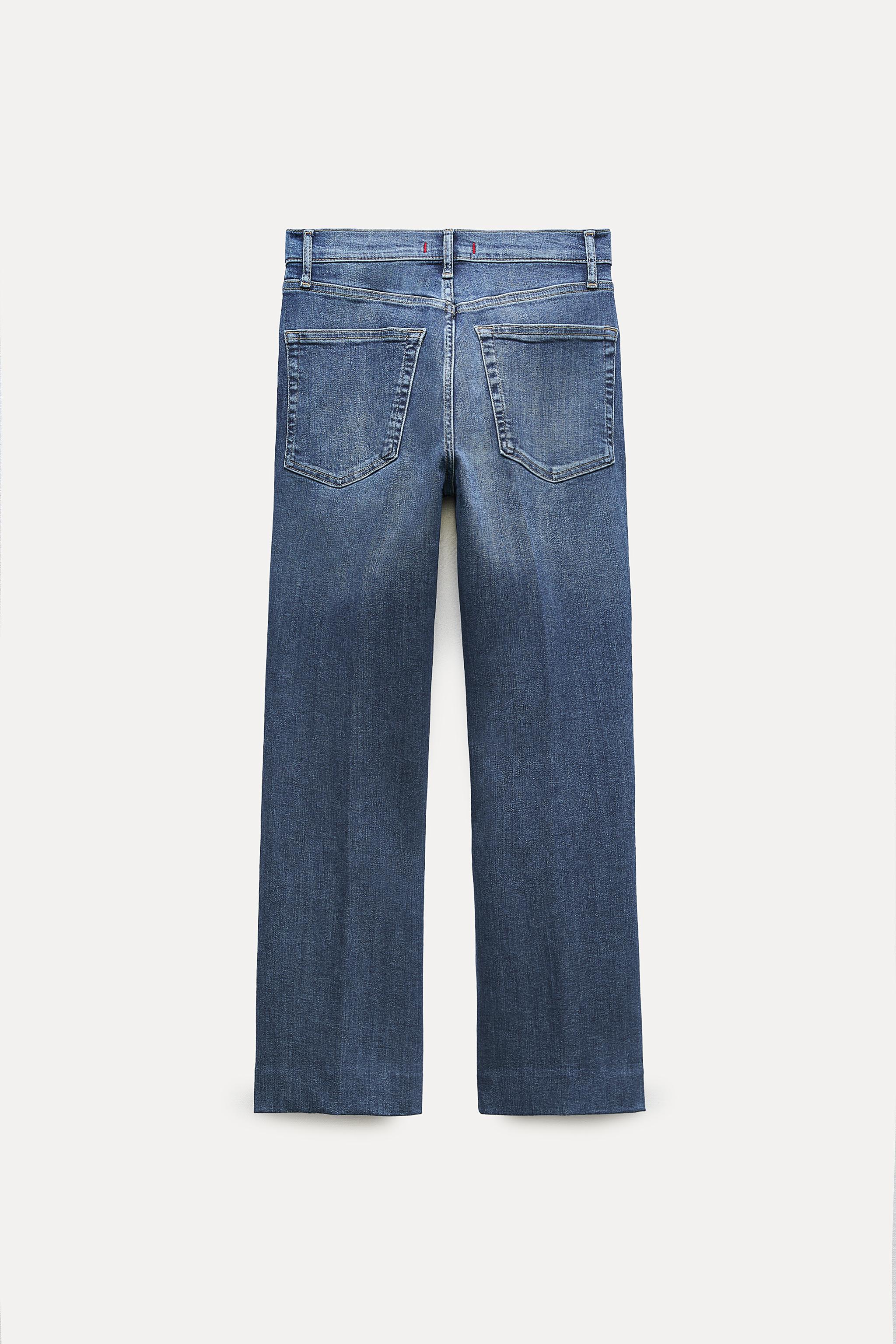 ZW COLLECTION LOW WAIST BOOTCUT JEANS - Mid-blue