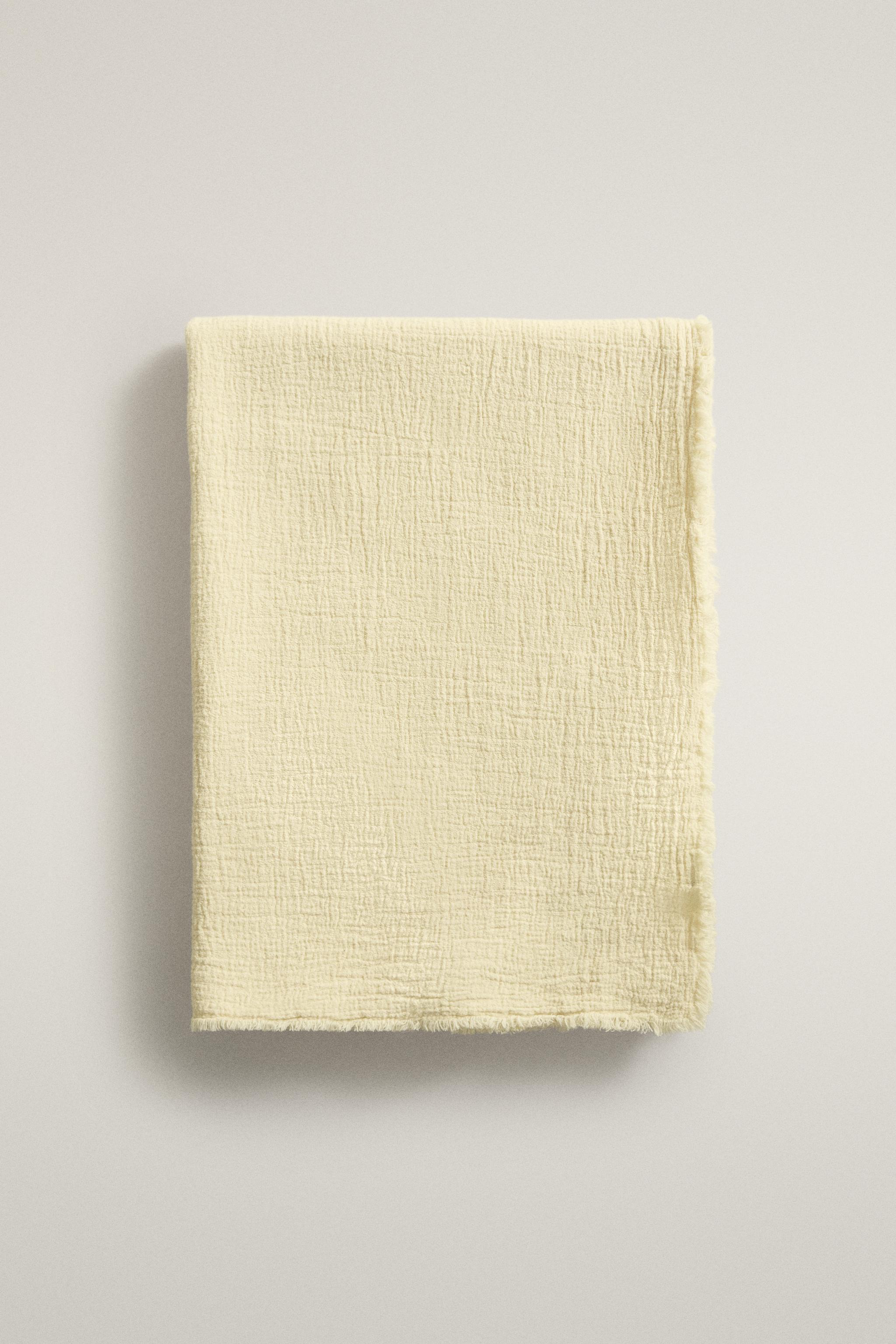 COUVERTURE COTON FRANGES