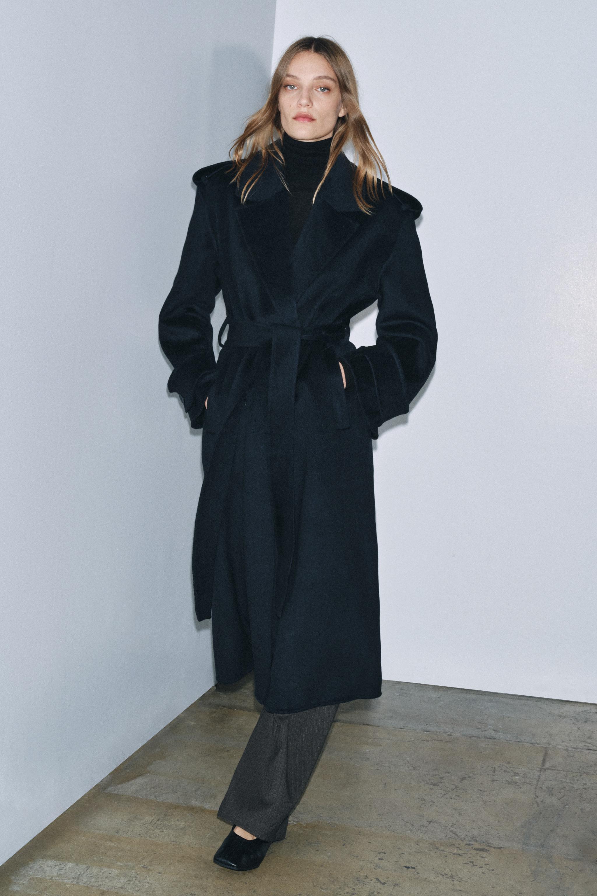 ZW COLLECTION LIMITED EDITION ウール混ロングコート