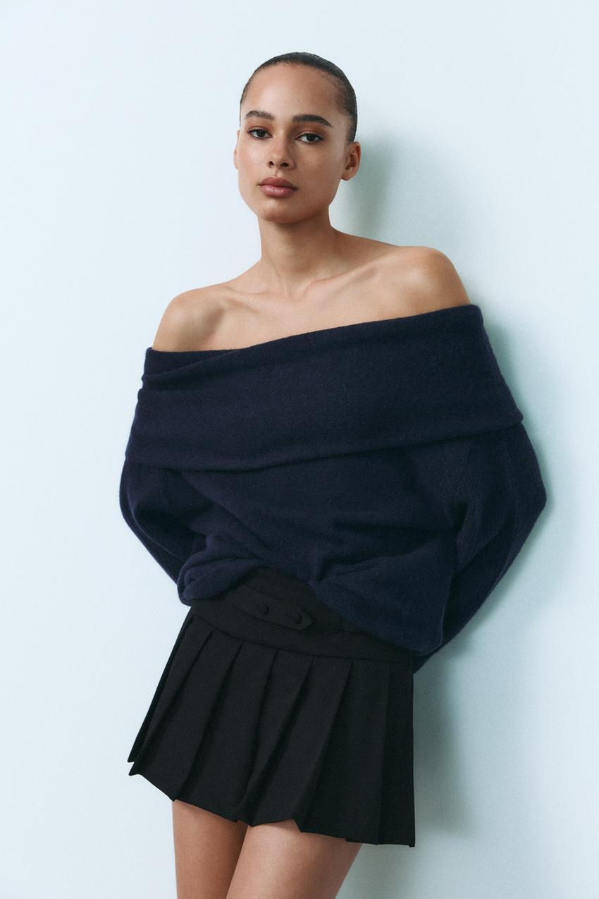 スコート - ブラック | ZARA Japan / 日本