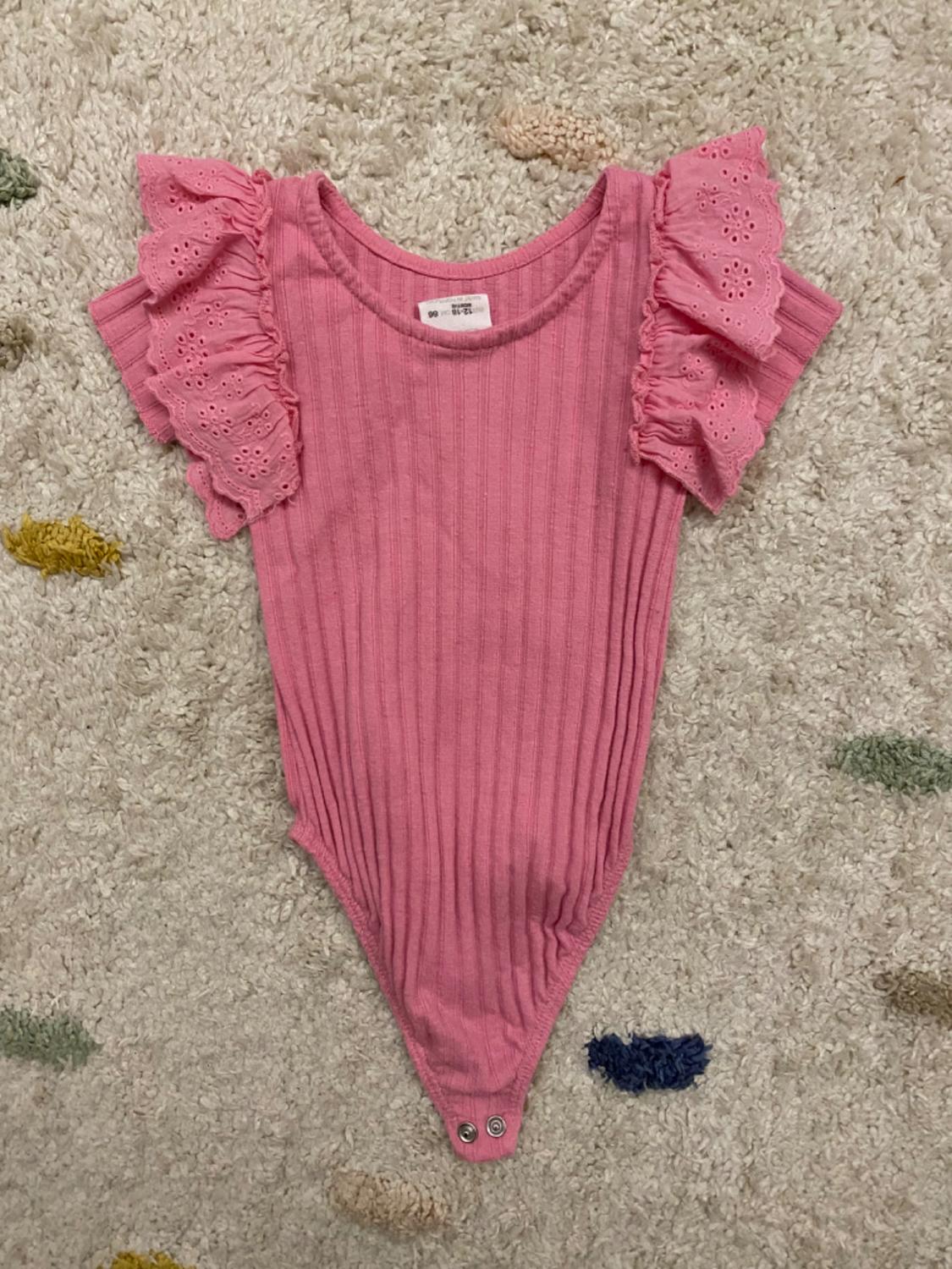 BODYSUIT TOP WITH SWISS EMBROIDERY - Image 3