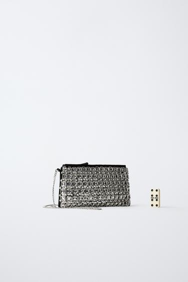 BEADED BAG - Black by Zara - Image 5