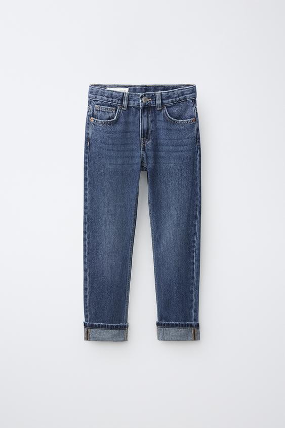 STRAIGHT JEANS - Blue de Zara - Imagen 0
