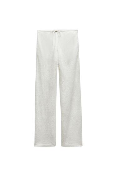 ZW COLLECTION JACQUARD TROUSERS