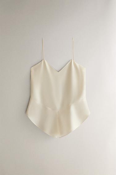 HEDVÁBNÝ OVERAL - Přírodní od Zara