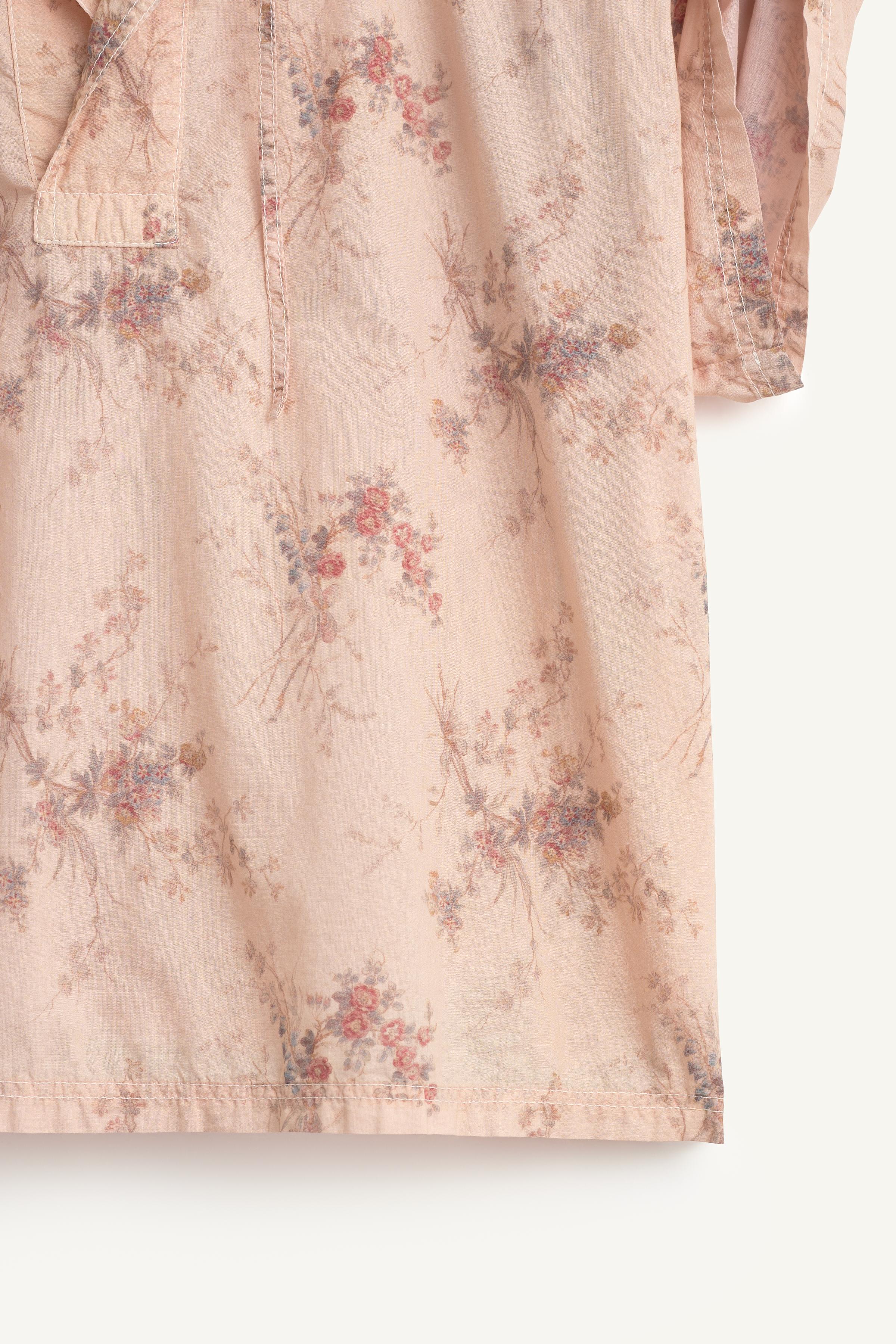 Мужские рубашки Zara SHRT SLV PRNT SHRT — фото 8