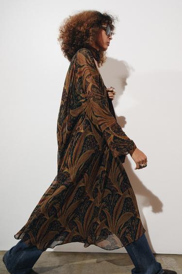 ROBE FOULARD PAISLEY ZW COLLECTION - Multicolore de Zara - Image 3