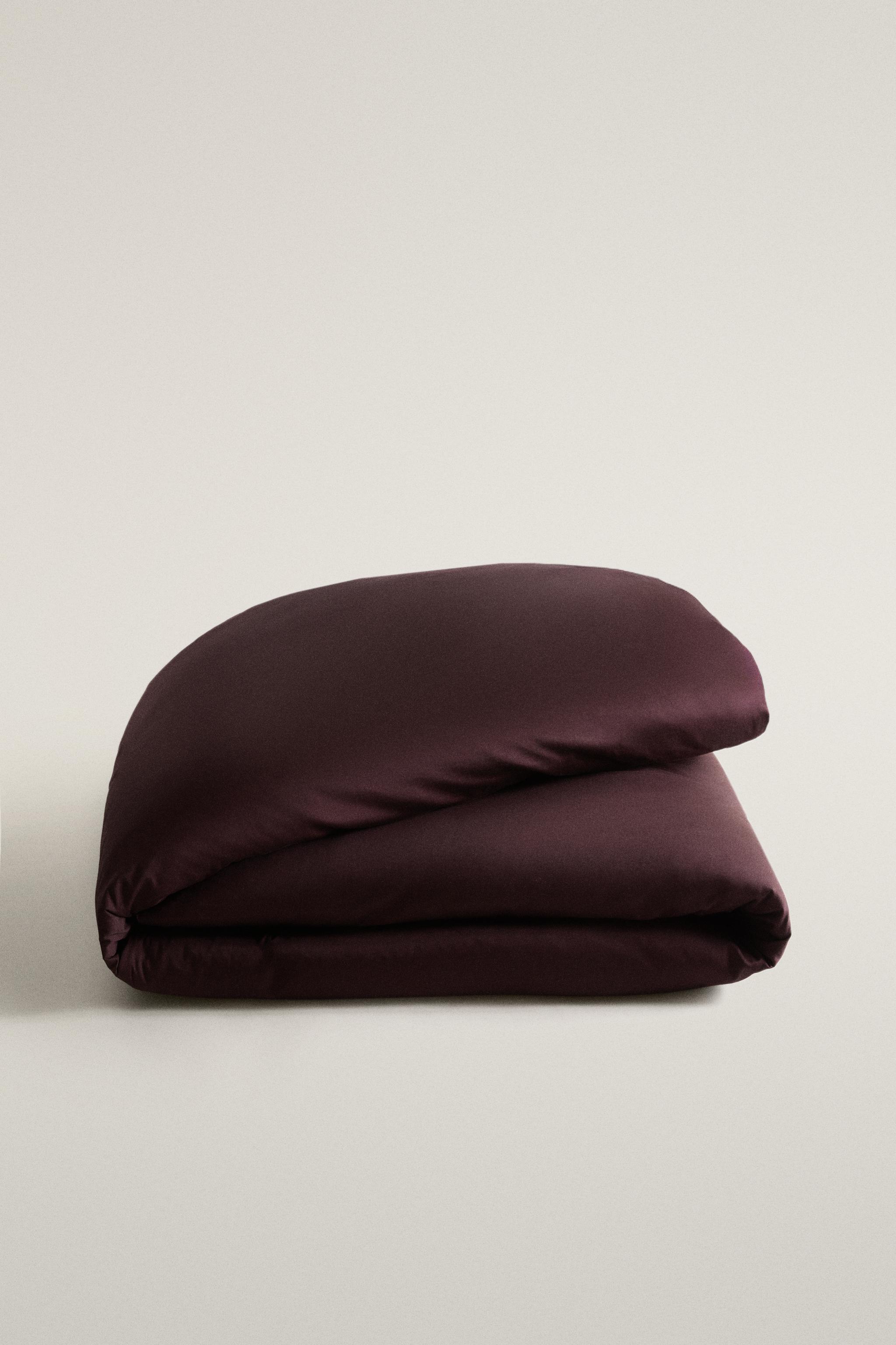 HOUSSE DE COUETTE SATIN DÉLAVÉ (300 FILS)