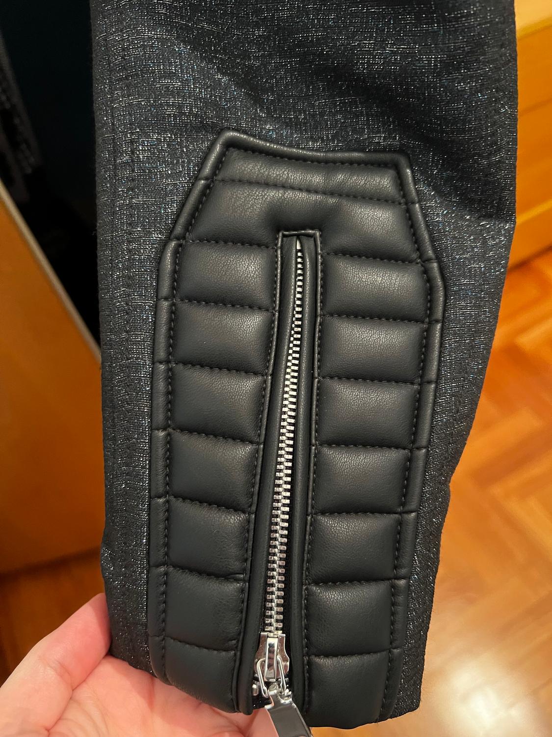 SHIMMERY BIKER JACKET - Image 3