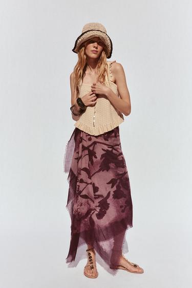 GORRO BUCKET CONTRASTE - Beige claro de Zara - Imagen 0