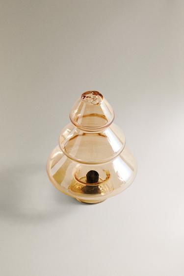 CHRISTMAS TREE BOROSILICATE SALT SHAKER - Golden by Zara - Image 1