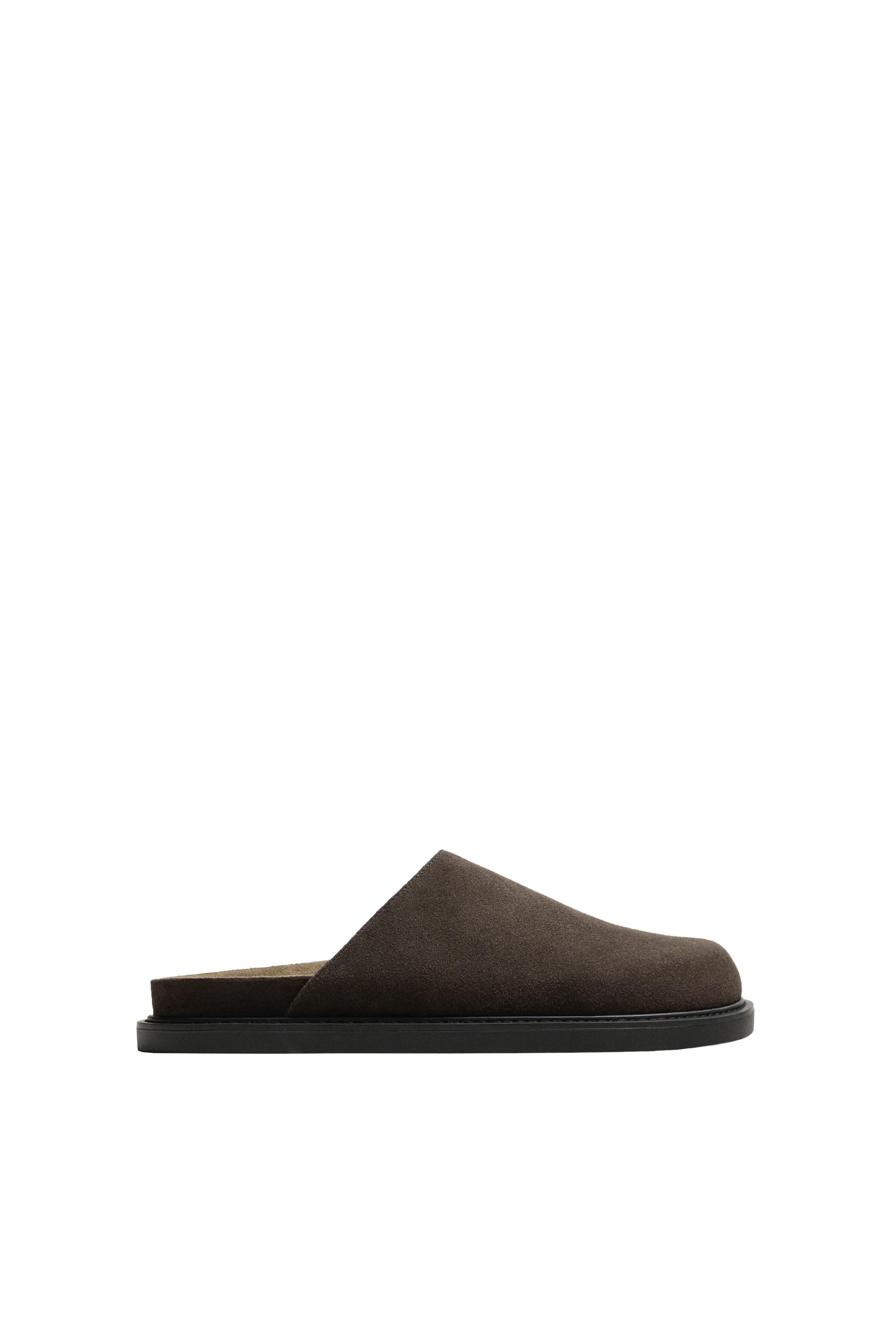 レザークロッグサンダル - ウォーターグリーン | ZARA Japan / 日本