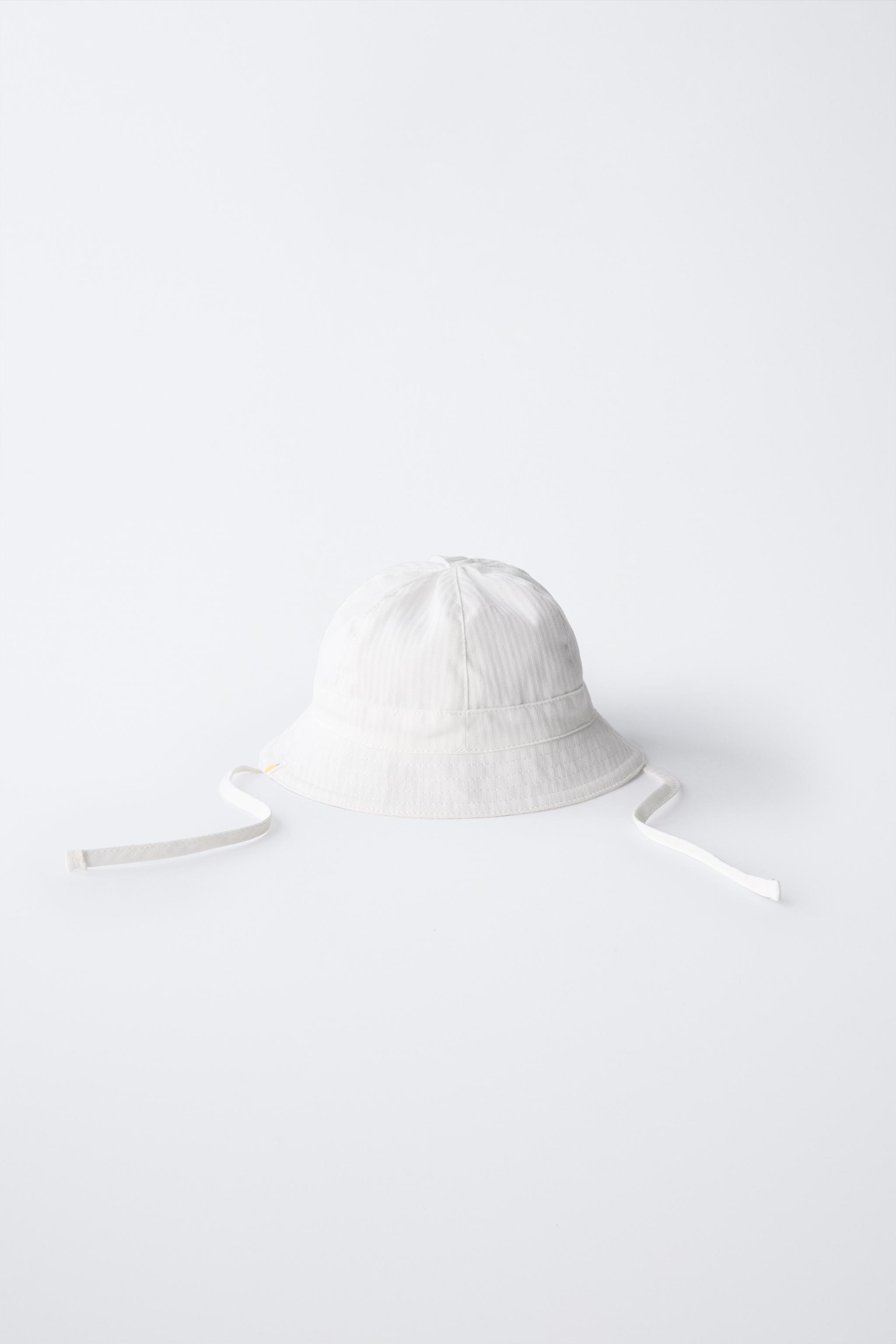 りゆ☆　Capホワイト CAP WITH LABEL - White | ZARA United States