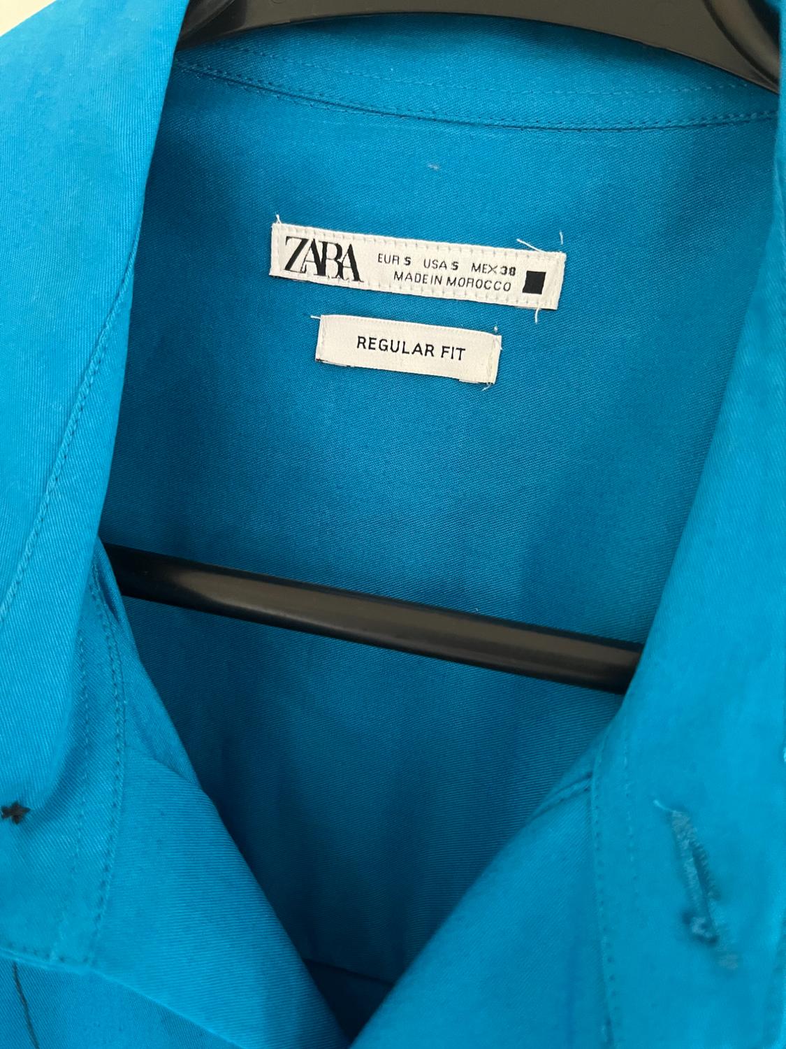 CRISP SHIRT TURQUOISE - Image 3