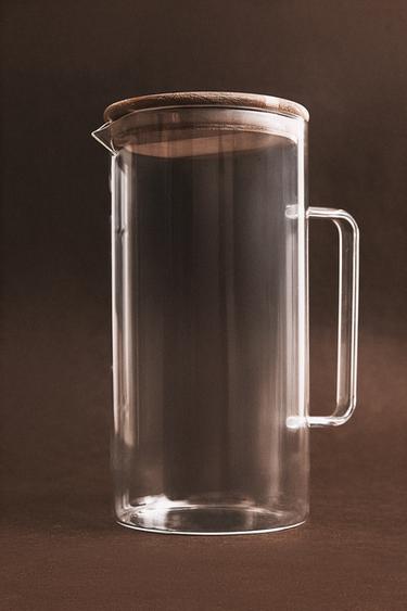 Zara BOROSILICATE GLASS PITCHER WITH LID - 990