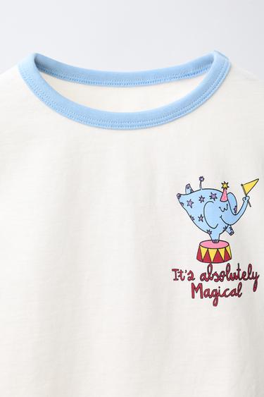 2-6 YEARS / CIRCUS PRINT PYJAMAS - Blue by Zara - Image 5