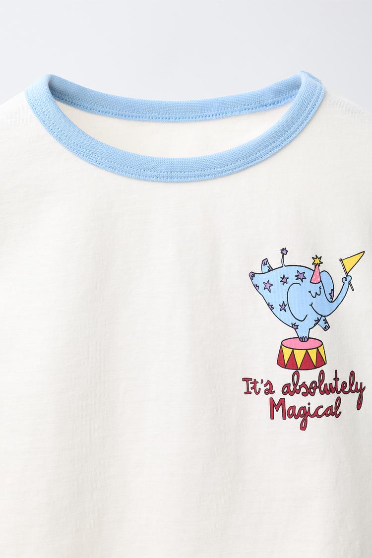 1 1/2-6 AÑOS/ Pijama con estampado de circo 6