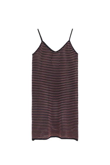 TOP WITH WAVY TWO-TONE STRIPES