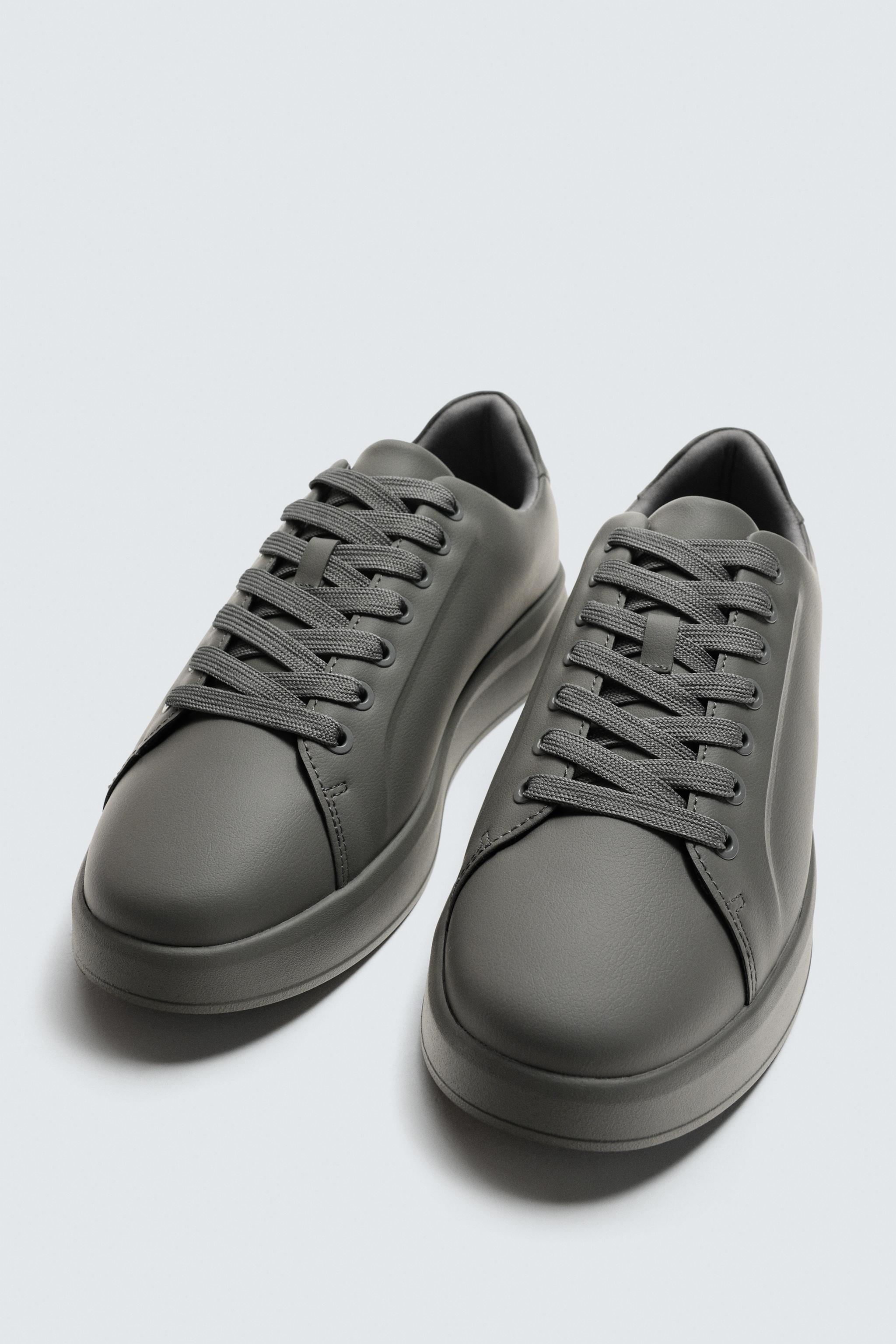 MONOCHROME CHUNKY SNEAKERS - White | ZARA United States