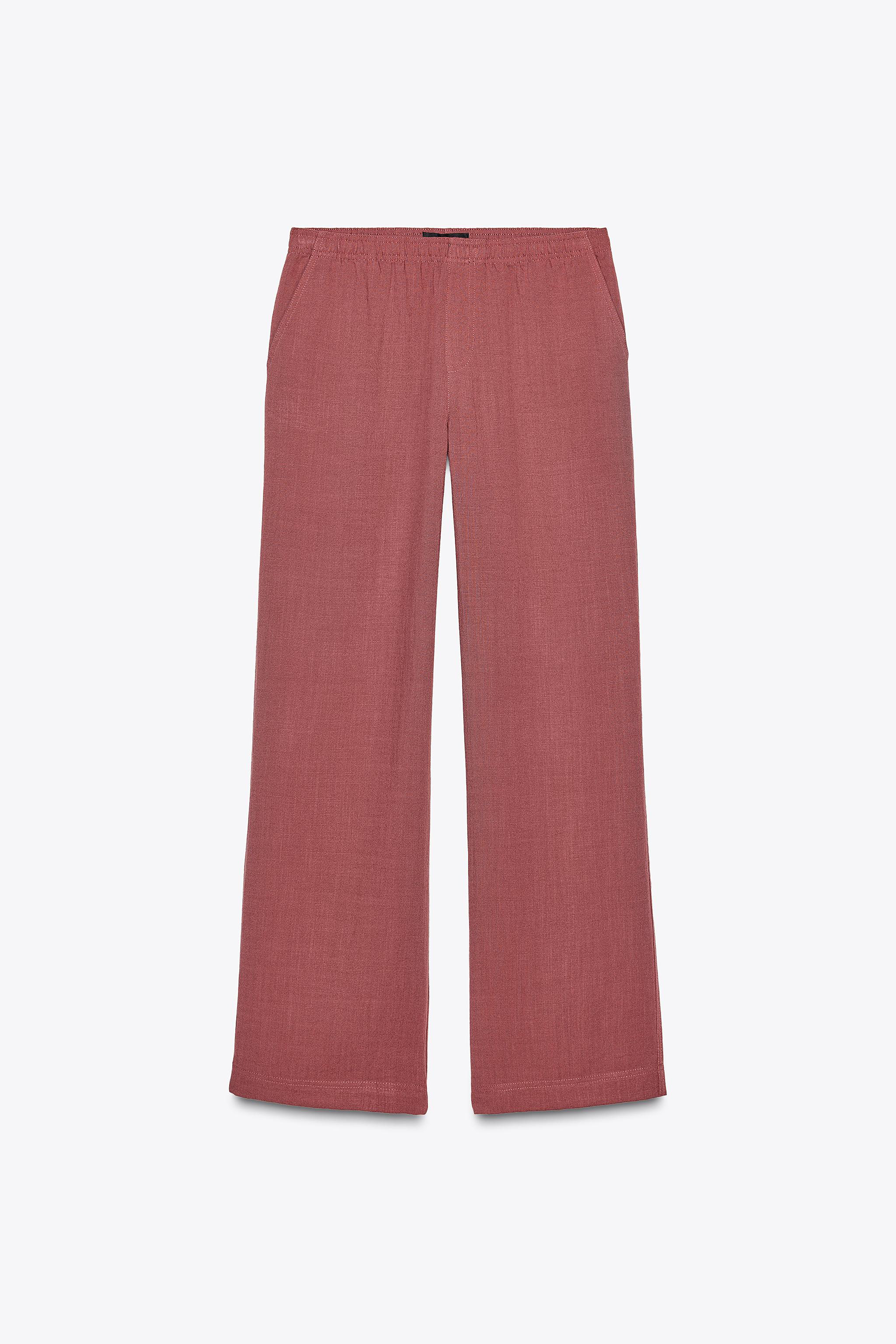 【ZARA】パジャマスタイル パンツ ダークローズ | 5427/416/664 パジャマスタイル パンツ - ダークローズ | ZARA Japan / 日本