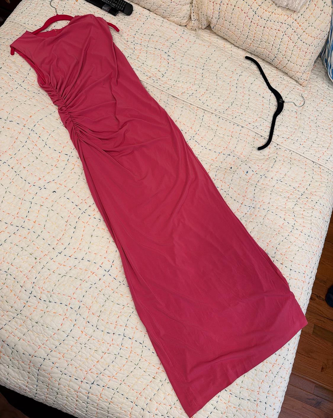 DRAPED MIDI DRESS - Image 2
