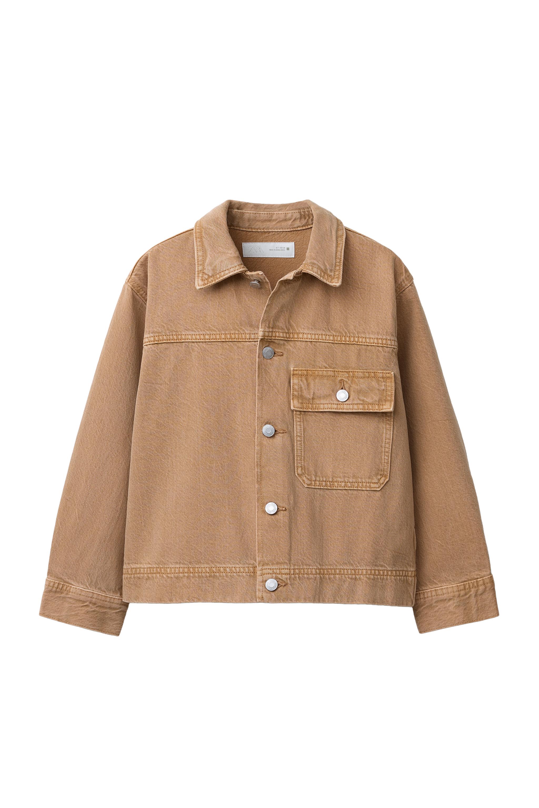 キャンバスポケットオーバーシャツ - パンプキン | ZARA Japan / 日本