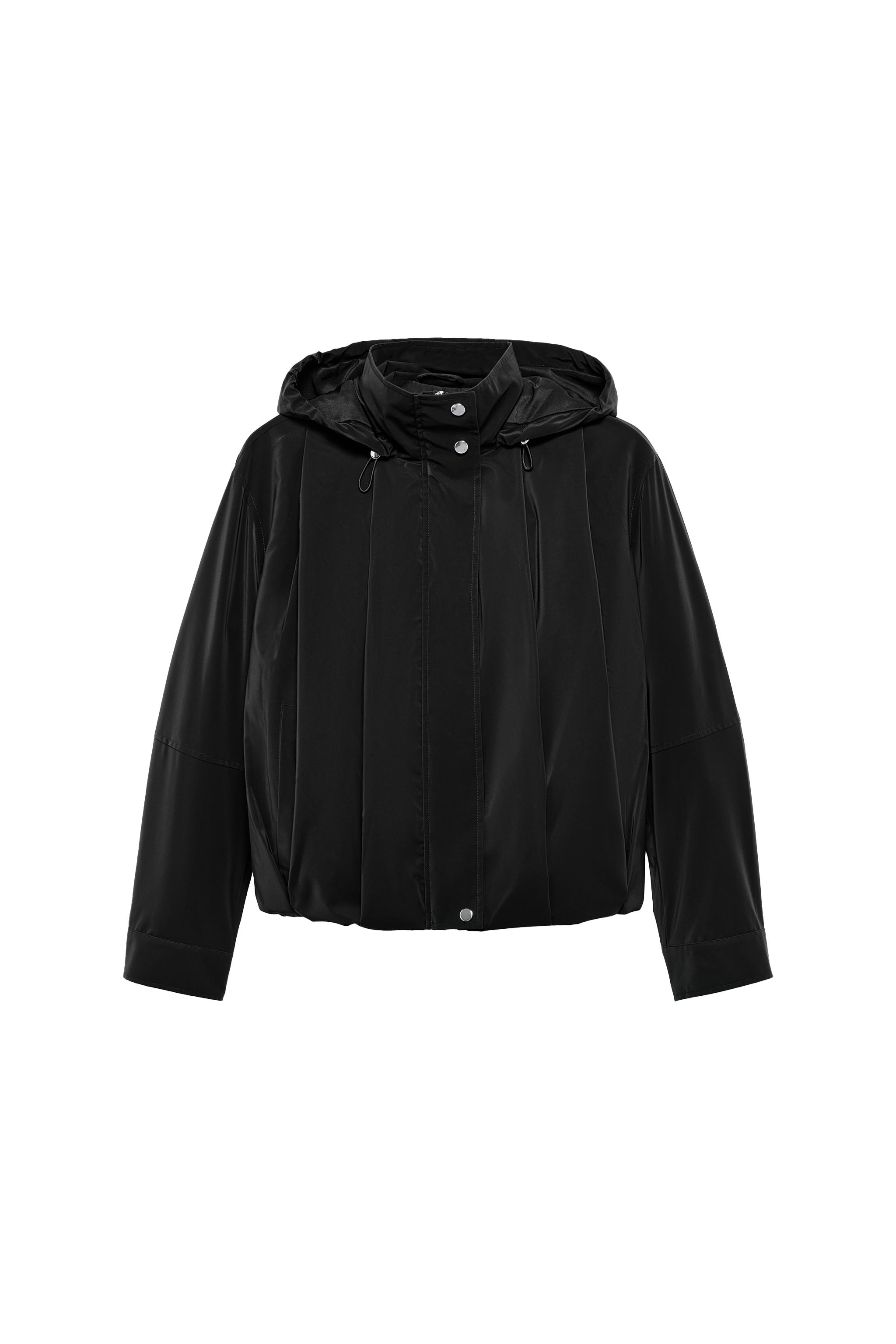 ZARA フード付きアウター　2026年購入 ZARA フード付きアウター 2026年購入 フード付き撥水加工パフコート