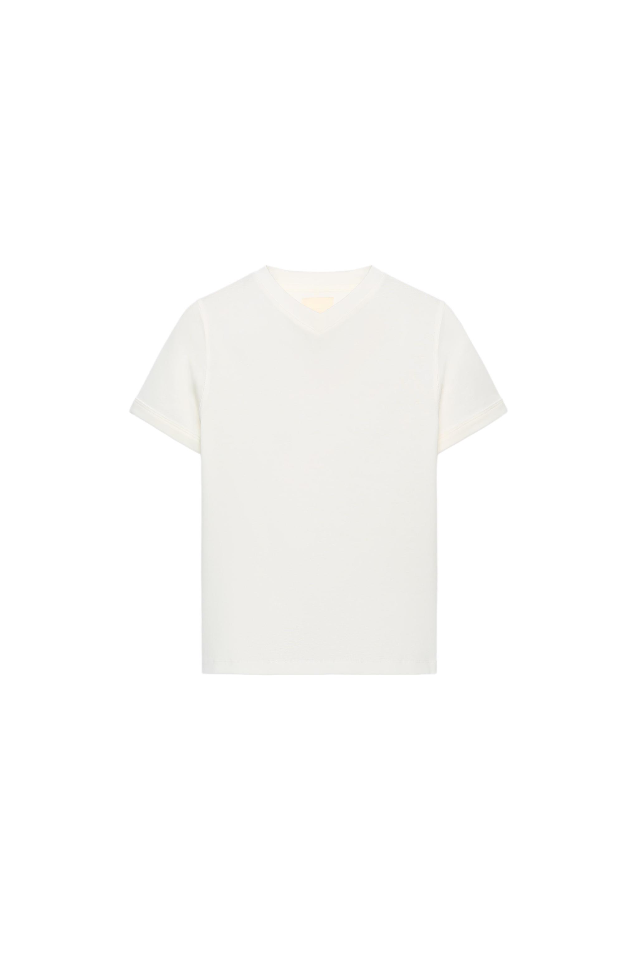 CAMISETA CUELLO PICO