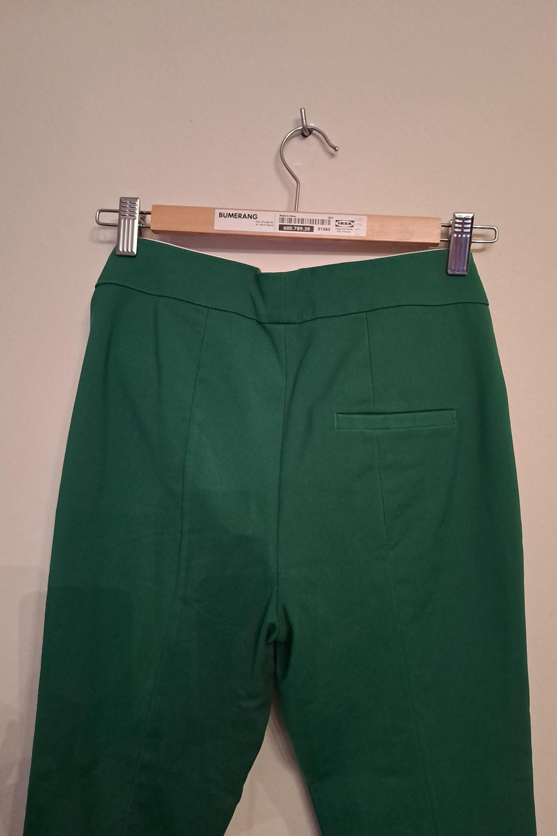 CROPPED FLARED TROUSERS - Image 2