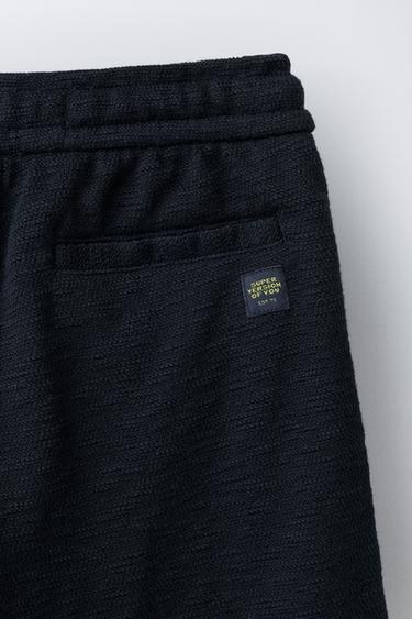RUSTIC TROUSERS - Navy blue by Zara - Image 3